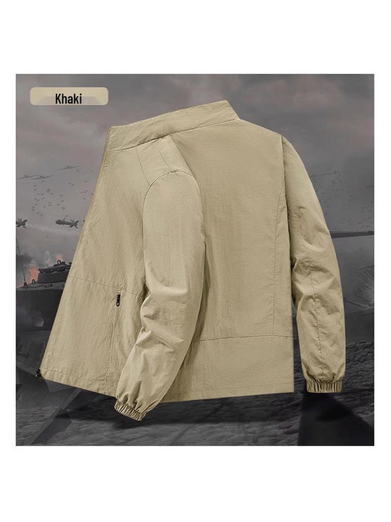 Vielseitige Dreifach-Schutzjacke für Herren - Outdoor-Sport, Lockerer Schnitt, Koreanischer Stil für Frühling/Herbst