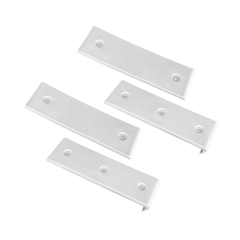 Marine Trailer Bunk Slide Pads With End Caps for Boat Trailers ABS Material Strong & Corrosion Resistant for 3X10 Inch
