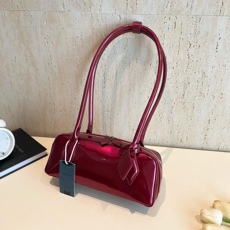 Niche Minimalist Style Retro Underarm Baguette Bag Summer Women's Handbag Casual Commuter Shoulder Bag