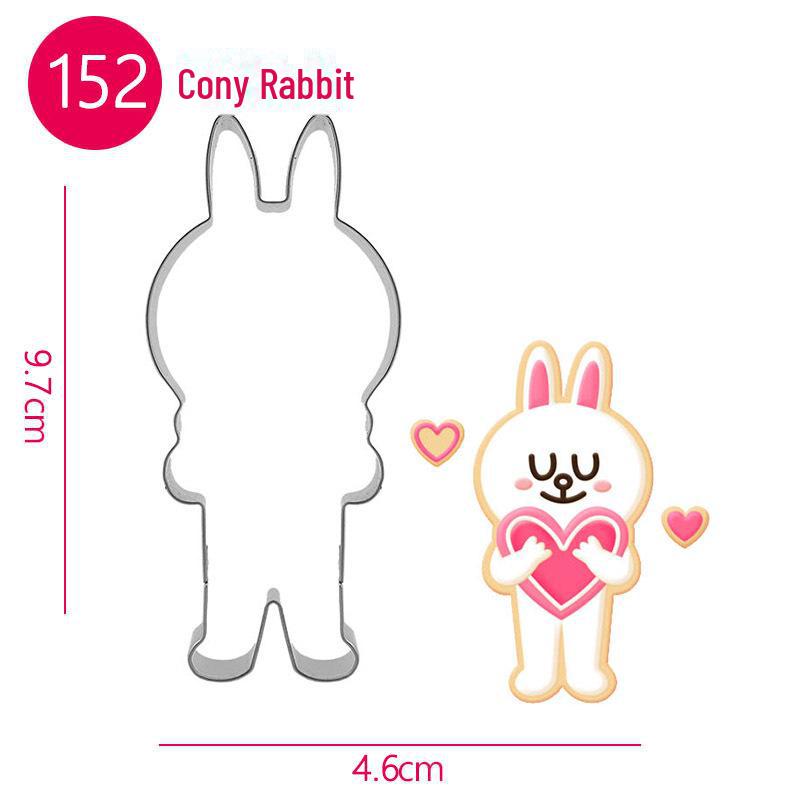 

Набор форм для печенья и помадки из нержавеющей стали - дизайны слона и жирафа