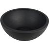 Top Waschbecken Ø 30 cm - EDA - Graphit Up - 5,5 L - Innen/ Außen - Grafische Dekoration - Ø 29,5 x H. 12 cm - Anthrazitgrau