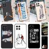 Retro Back To The Future For Huawei P30 P60 Pro P20 P40 P50 P Smart Z Nova 5T Honor 70 50 X8 X9a Magic 5 Lite Case