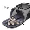 Large Capacity Cat Carrier Expandable Pet Travel Bag Multi-function Pet Backpack  Space Capsule