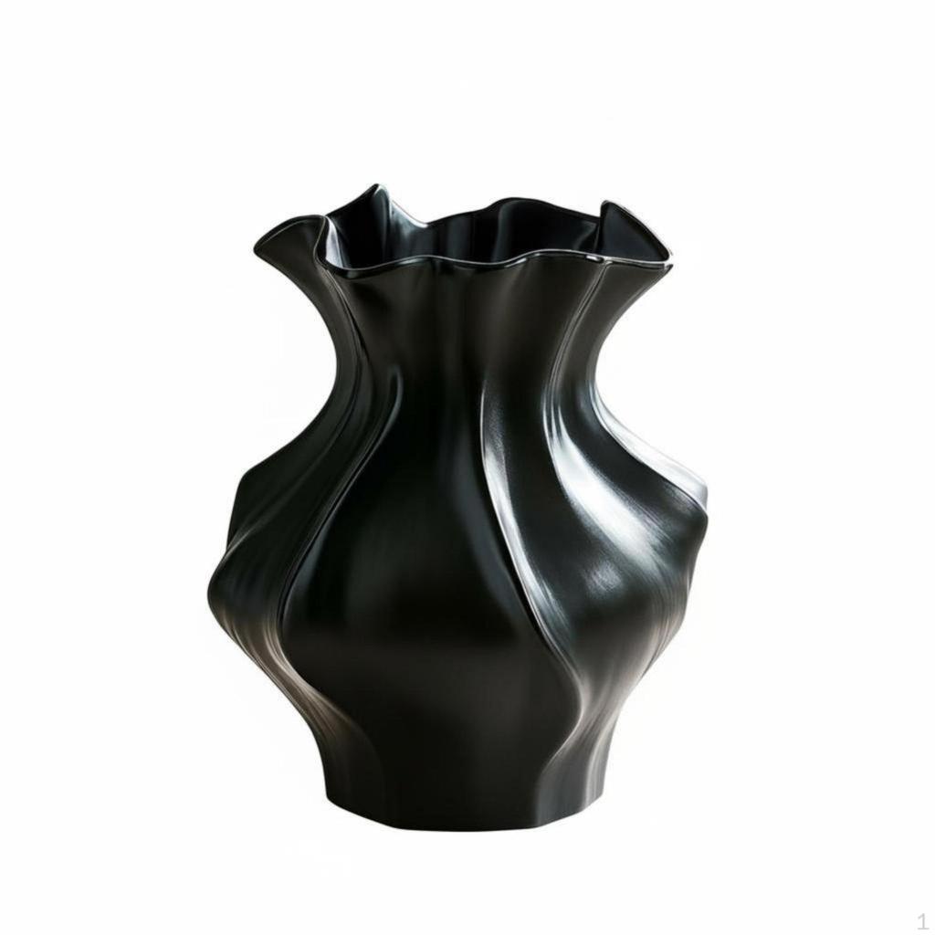 Nordic Ceramic Vase, Minimalist Faux Flower Home Decor, Countertop Arrangement, Water