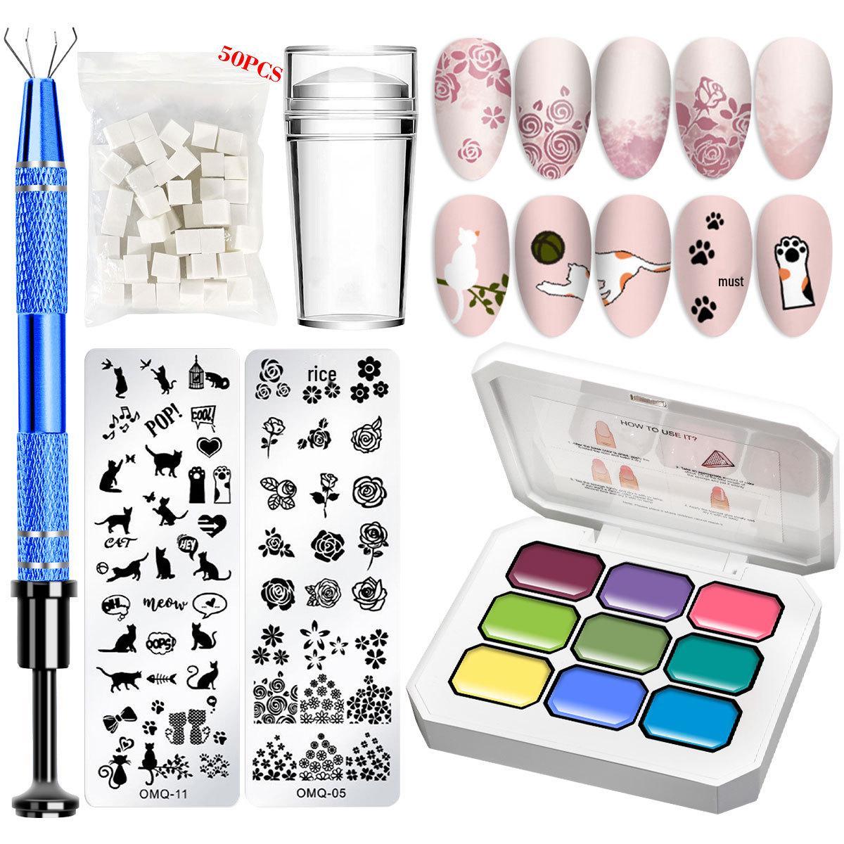 

Мечта о Дуньхуане Набор градиентного гель-лака для ногтей и теней для век