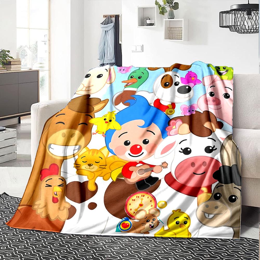 1pc Flim Flim1 Blanket, Gift, for Men and Women, Soft Blanket, Good for Sofa Bed Couch Travel, Lightweight Flannel Blanket