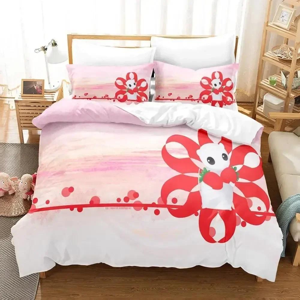 Comforter 3D Print Anime Personality Fruits Basket Bedding Set Single Twin Full Queen King Size Bed Set Adult Kid Bedroom S