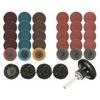 35pcs Sanding Discs 2" Type R Roll Lock Discs Pads Sanding Roloc Abrasives