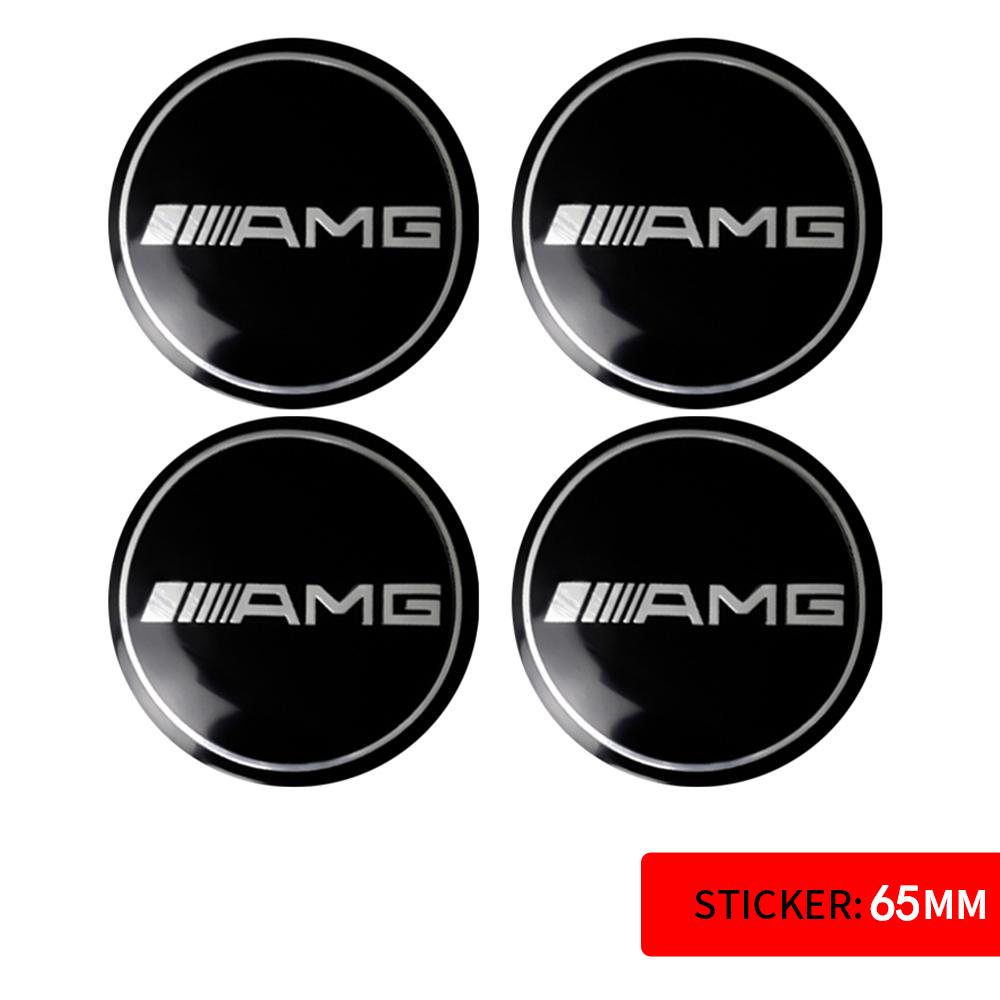 56/60/65MM Car Sticker Wheel Center Covers Hub Cap Emblem Decoration Decal for Mercedes Benz AMG W212 W204 W211 W124 A B S Class