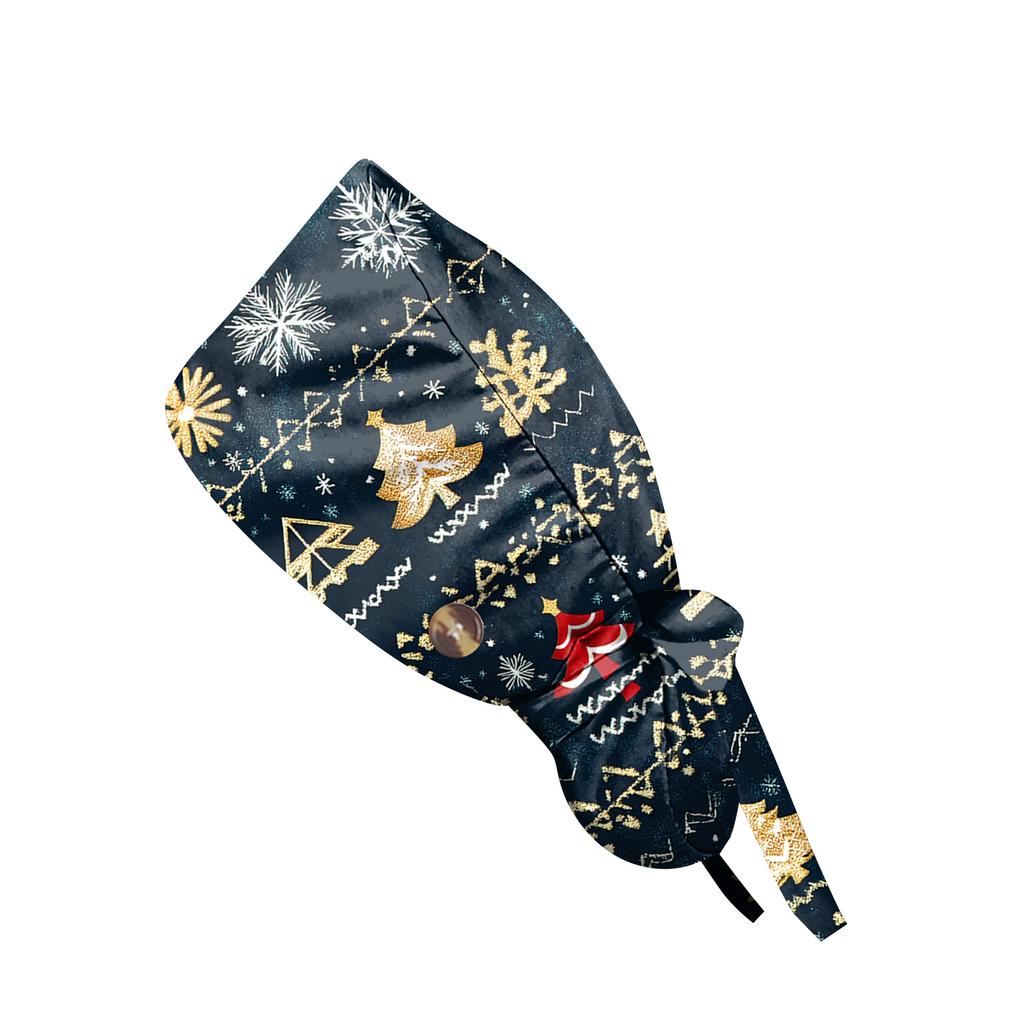 Pracovní čepice s módním potiskem, ležérní dámská čepice do culíku, čepice Wash, čepice Baotou