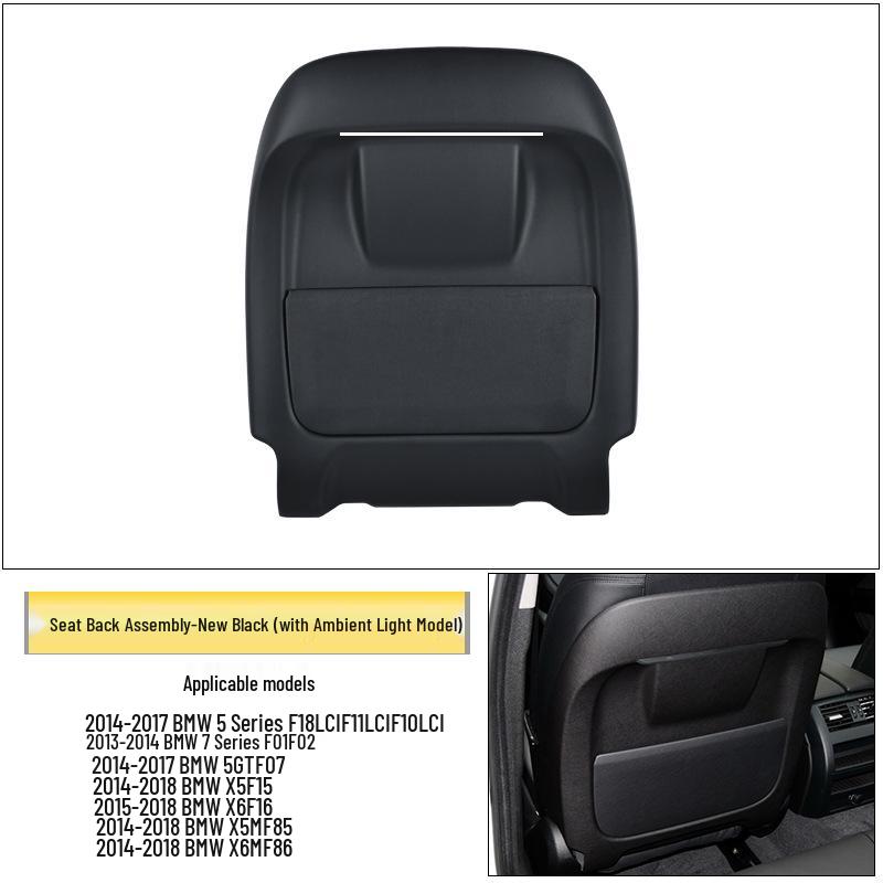 Compatible with BMW 5 & 7 Series Seat Backrest/GT/X5/X6 Seat Cover & Back Panel Assembly