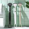 1PC Tongue Scraper Tongue Scraping Plate Oral Cleaning Brush Reusable Fresh Breath Oral Hygiene Care Cleaning Tool