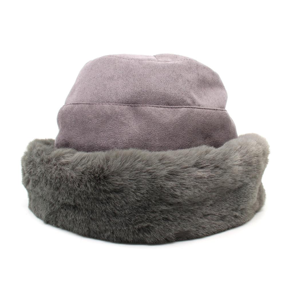 Winter Plush Hat Thickened Bucket Hat Windproof Warm Soft Tweed Hat Winter Hat Women