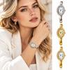 Oval Case Bracelet Wristwatch Adjustable Ladies Wristwatch Casual Quartz Wrist Watch  Women