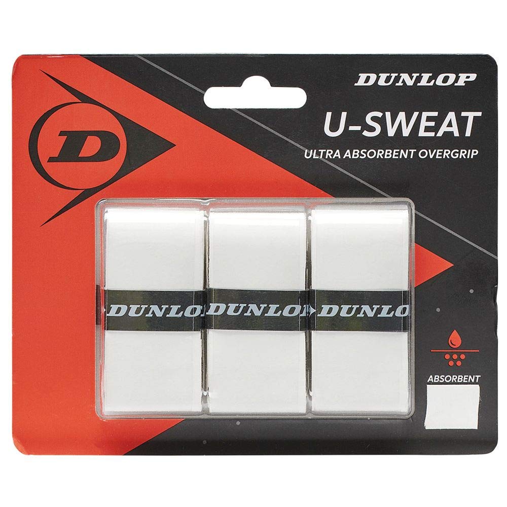 

DUNLOP Tennis Hard Tennis Overgrip Dry Type 3 шт. Белый DTA2041 U-SWEAT
