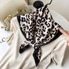 Soft Soft Satin Kerchief Floral Print Neckerchief Shawl Small Satin Hair Scarf  Headwear Accessory