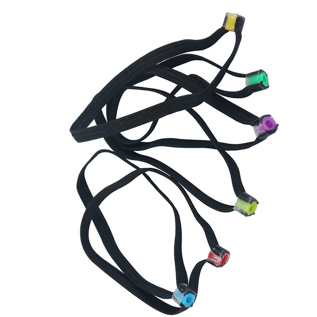 6Pcs Fishing Tippet Rings Gadget Tippet Spool Tenders Threader Wire Loop for Outdoor Activities Fishing Tackle Accessory