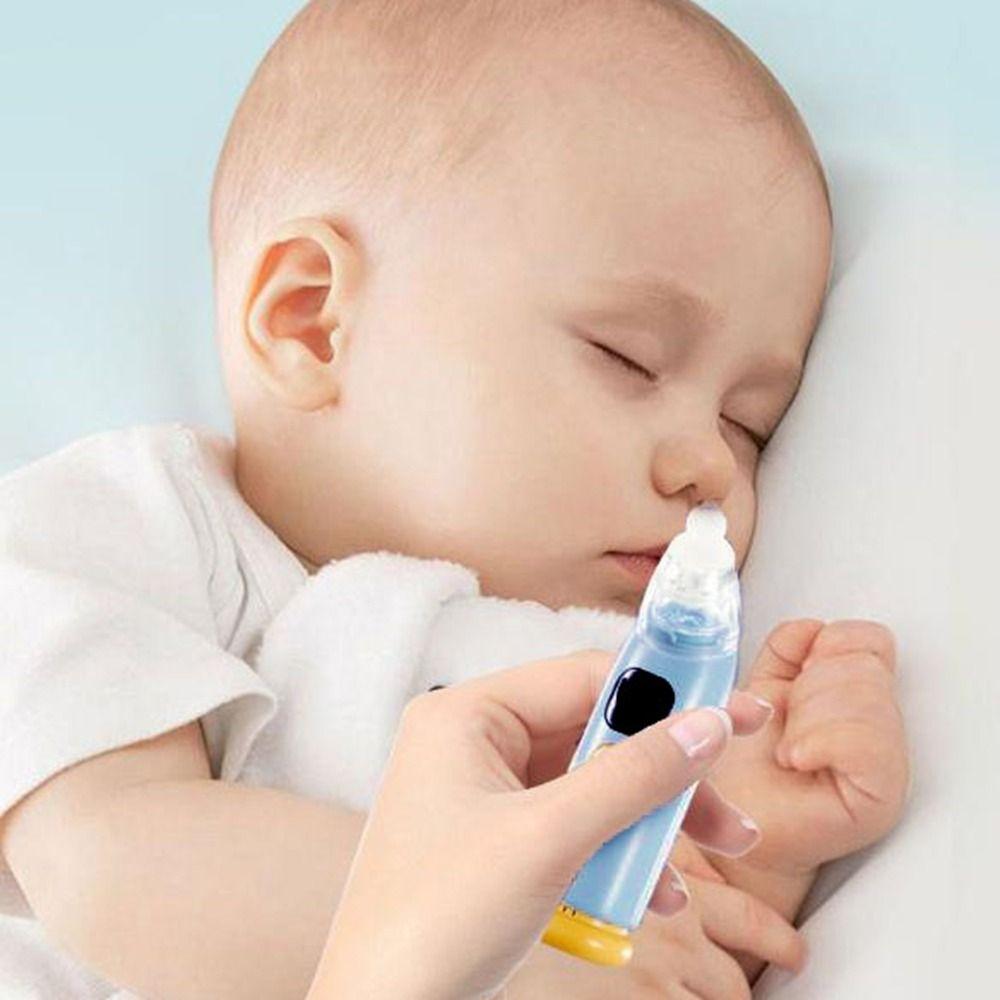 Low Noise Electric Nasal Aspirator Adjustable Suction Mucus Extractor  Toddlers