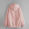 2023 Autumn/Winter Women's Plus Velvet Thick Loose Hooded Sweatshirt