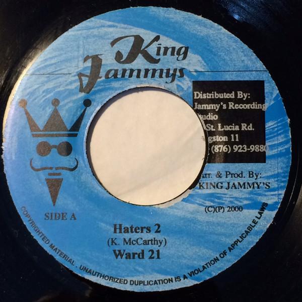 

7inch Record WARD 21 - Haters 2 NONE King Jammy s 2000 Jamaica Reggae, Ska & Dub Used