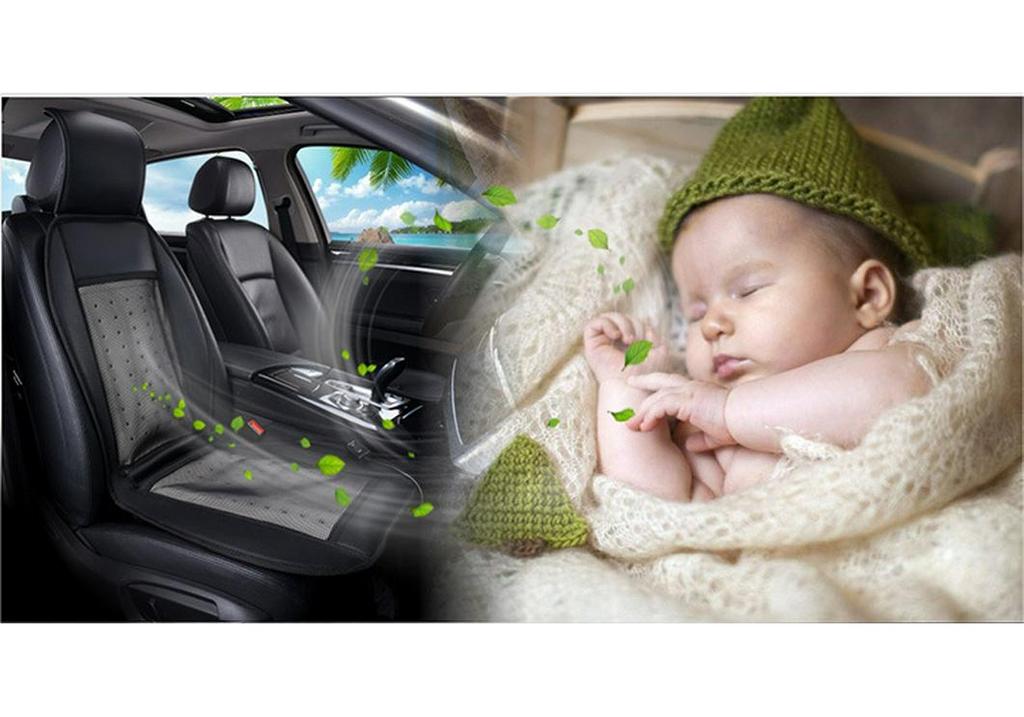 Sommer-Belüftungskissen für Autositz mit Kühlgebläse und atmungsaktivem Design
