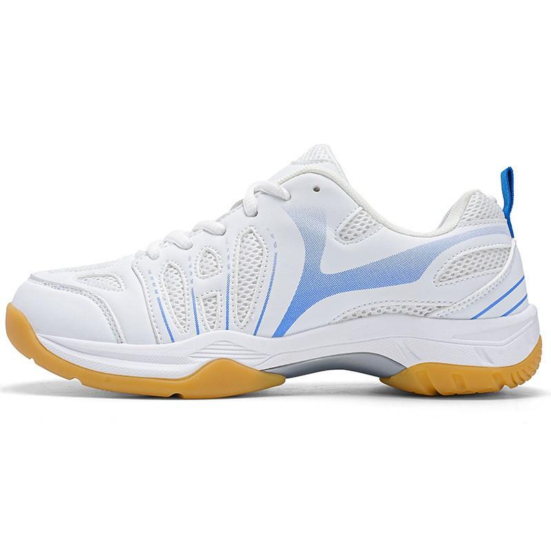 Kids Shoes Unisex Badminton Shoes Kids Adults Breathable Mesh Lining Non-Slip Rubber Sole Low-Cut Casual Sports Sneakers