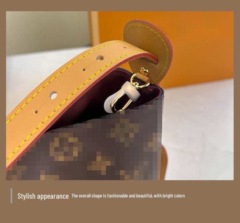 Borsa a Mano Floreale Retrò Allinbb 2025 - Borsa a Spalla Singola Versatile per Donna