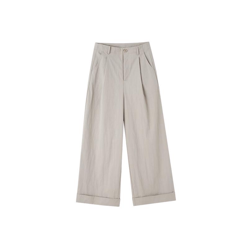 Demana Women's Cloud-Feel Cotton Straight Leg Casual Pants