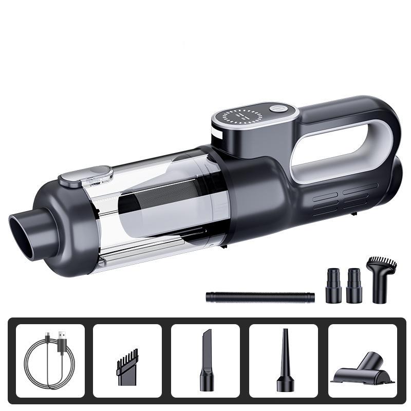 

Brushless Handheld Vacuum Cleaner Cordless Strong Suction Portable Hand Vacum for Home Car Mini Rechargeable with LDE Car Cleane чорний