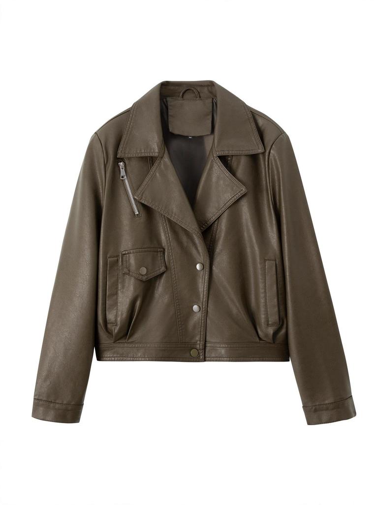 Damen Neue Slim Fit Lammlederjacke - High-End Marke, Frühling & Herbst Kollektion