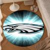 Philadelphia Eagles Night Game Round mat, Anti-slip Circle Carpet Chair rug For livingroom,Bedroom, doormat home decor Gift Christmas Gifts