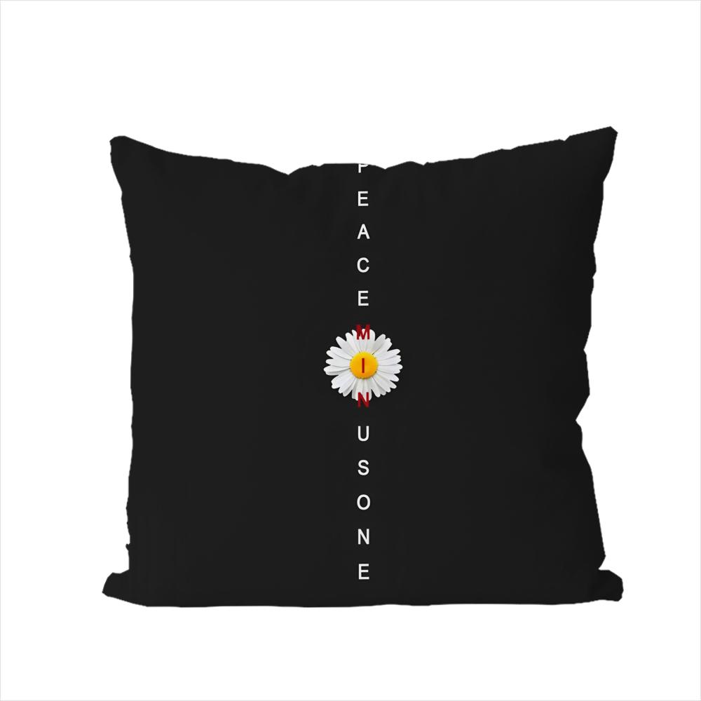 

Peaceminusones Banner Pillow Case For Car Sofa Decorative Home Doublesided Print Plush Square Throw Pillow Cushion Cover 30x30cm