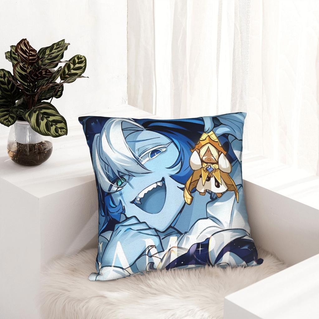 Cookie Run Kingdom  Pillow Cover Product Printing Cushion Cover Decorative Video Games Throw Pillow Case Cover Sofa Multi-Size