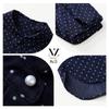 Women's Polka Dot Three-Quarter Sleeve Casual Shirt