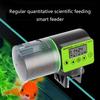 Automatic Fish Feeder Rechargeable Battery Aquarium Food Dispenser 7oz Large Capacity for Vacation Weekend Holiday
