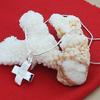 Trendy products   Copper creative cross Necklace for women Fashion Affordable Jewelry Wedding Party Christmas Gifts
