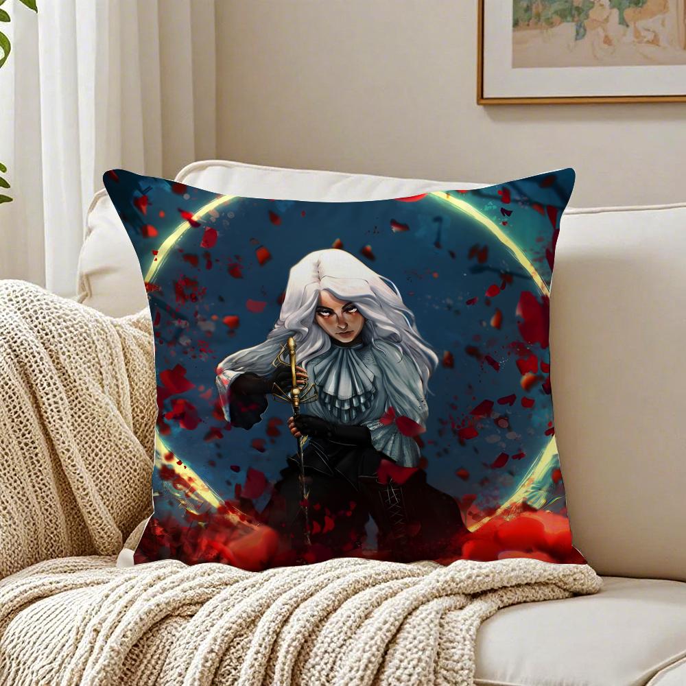 game exploratory CClair OObscur EExpedition 33 Cushion Cover Pillowcase Antidustmite living Room Sofa Decor Cushion Room