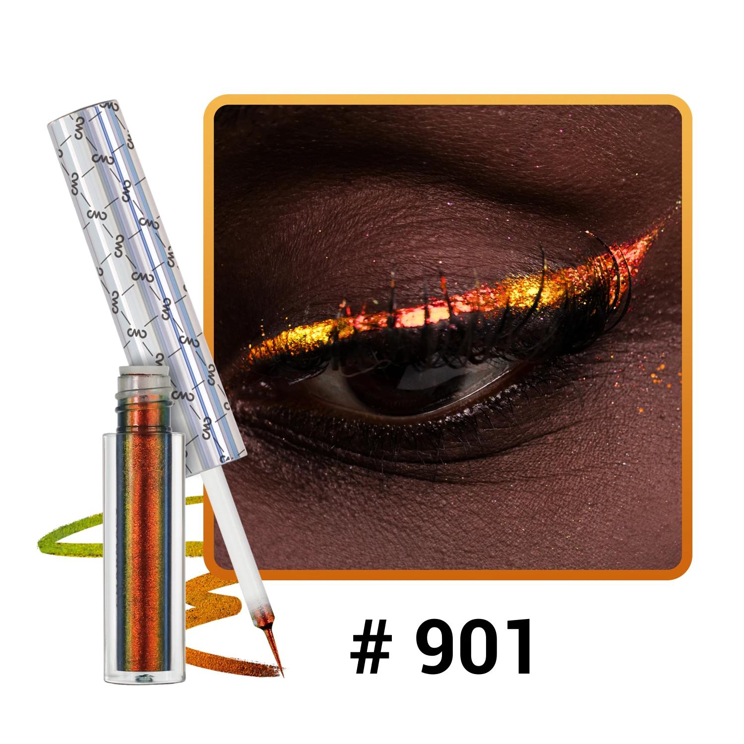 

CHARMACY Multichrome Liquid Eyeliner Pen Glitter Waterproof Long-lasting High Pigment Smudge-proof Eye Liner Makeup for Women