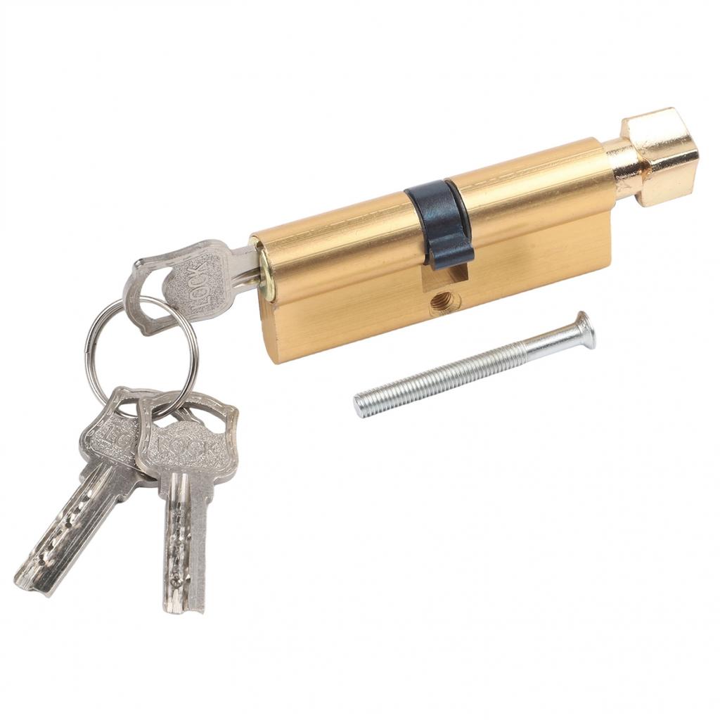 3 Keys Supplied Indoor Door Lock Wooden Door Lock Lock Cylinder 6-Pin Cylinders