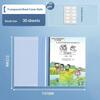 10/30 Pcs Transparent Waterproof Book Covers For Primary Middle Students Protect Textbooks