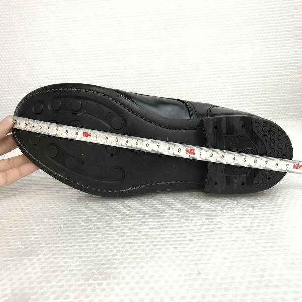 Made in Japan REGAL Business Dress Shoes U Tip Width Wide Size 25.0 Black(USED)
