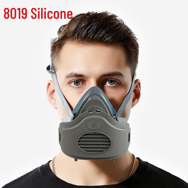 KuangJie 8005 Half Face Dust Mask for Painting, Industrial Dust & Grinding Protection