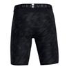 Under Armour Curry HeatGear Bequeme Weiche Hautfreundliche Enganliegende Einfarbige Sportshorts Herrenshorts Dunkelgrau Schwarz 1379829-002