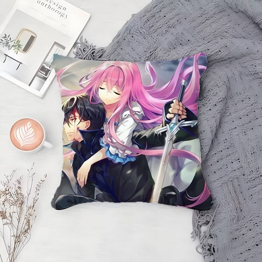 Cool S-Spirit Chronicles-MT Cartoon Pillow Case Printing Pillowcase Living Room Sofa Cushion Cover Bedroom Room Decor