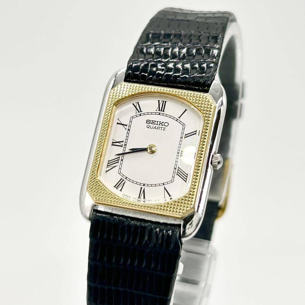 [USED] SEIKO Square 7320-5060 Quartz Wristwatch