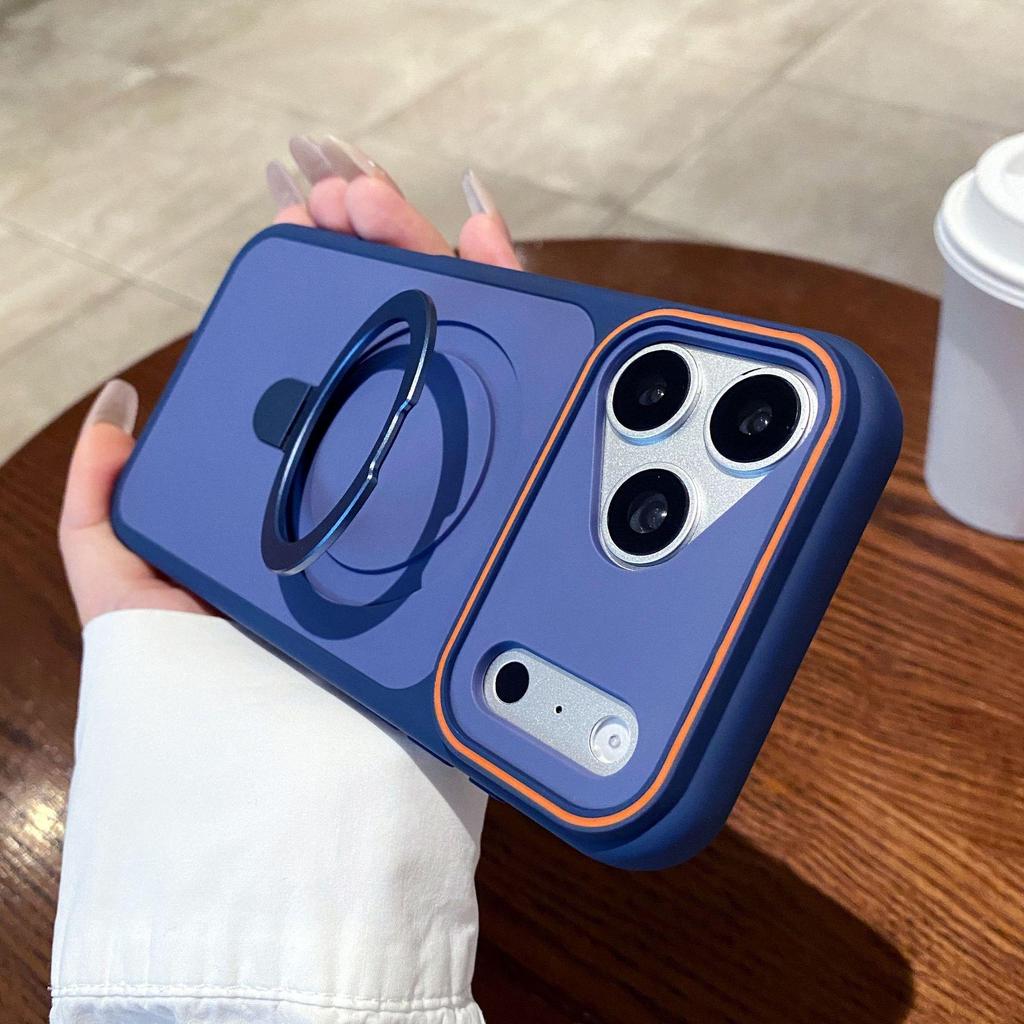 Bi-Color Phantom Bracket Case for iPhone 16/17 Pro Max with Magnetic Charging