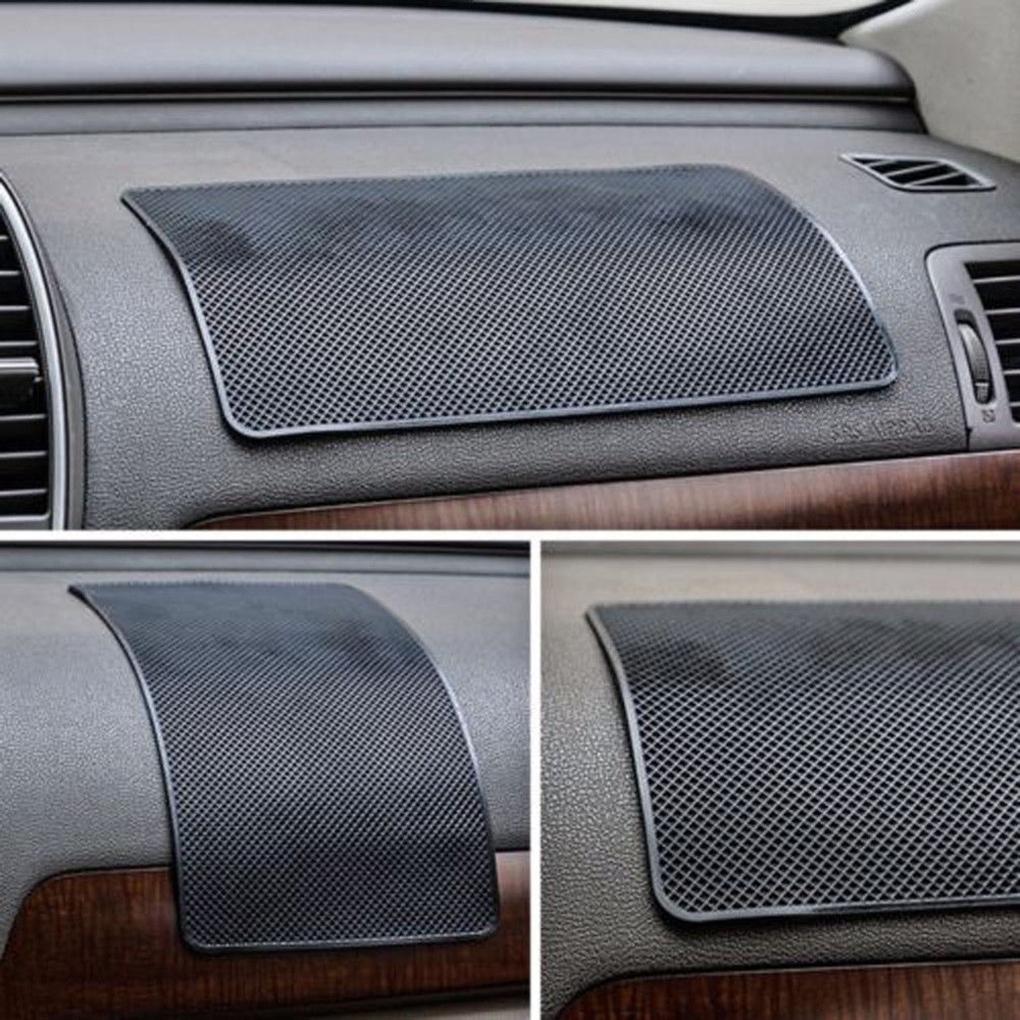 Rectangular Car Dashboard Mobile Phone Tablet Anti-slip Mat Resistant Ornaments Place PVC Pad