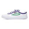 FILA Lightweight Low-Top Skate Shoes Women sneaker White Green Purple F12W034423FWG