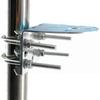 Antenna Mast Clamp With U-Bolts For Ham UHF VHF CB Cellular Trucker Antenna,Antenna Mount Bracket For N Female Type V7P0