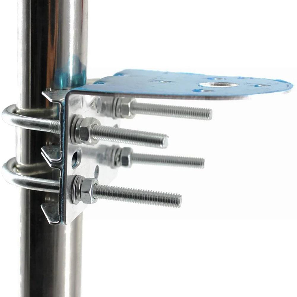Antenna Mast Clamp With U-Bolts For Ham UHF VHF CB Cellular Trucker Antenna,Antenna Mount Bracket For N Female Type V7P0